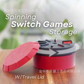 跨境 互动弹出式 Switch 卡带盒 主机周边趣味卡带收纳盒