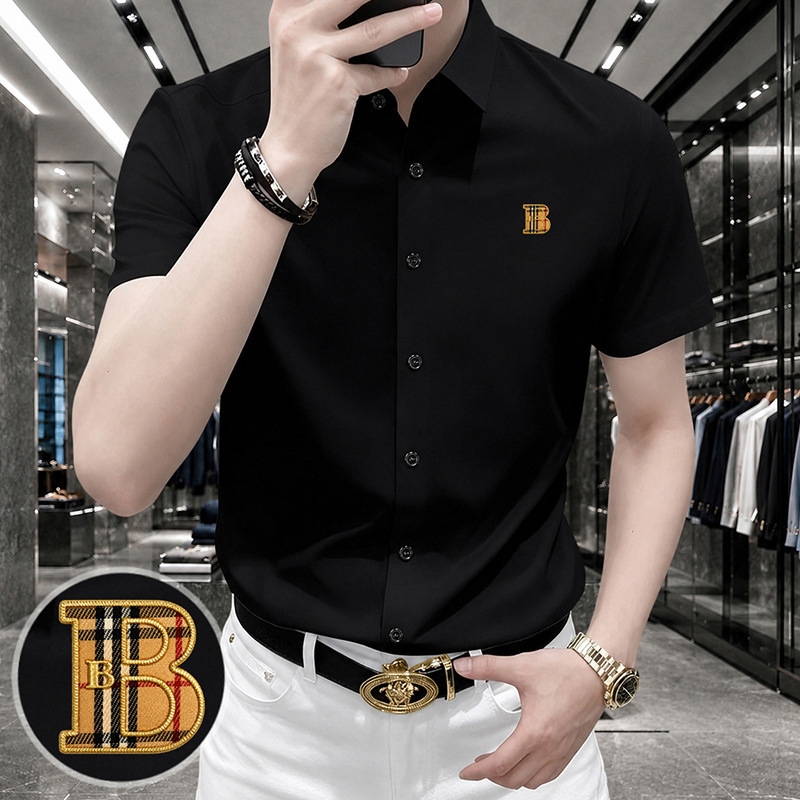 2026 popular summer versatile simple high-end solid color Polo shirt, available in multiple colors, men's short-sleeve, skin-friendly and breathable 2026 popular summer versatile simple high-end solid color Polo shirt, available in multiple colors, men's short-sleeve, skin-friendly and breathable