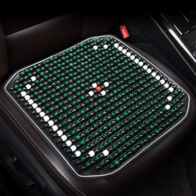 Cool pad: Massage Waist Support Backrest Cooling - square-mat-dark-green