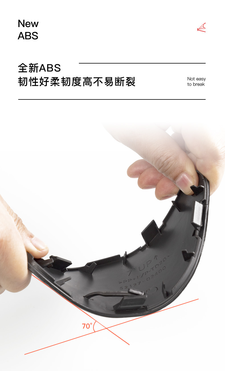 Suitable for 14-24 Audi A3 Rearview Mirror Housing A3L Reversing Lens Turn Signal Reflector Frame Lower Bottom Shell