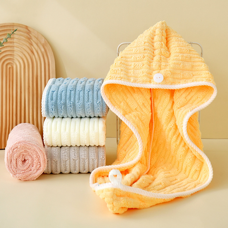 干發帽a類加厚女超強吸水速乾乾發毛巾雙層干發巾廠家浴帽批發