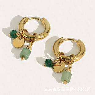 �羳���N�����ׁ��L�͹ž�����Ȼʯ��ʯ������18K���P䓶�Ȧ