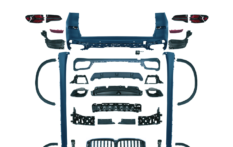 Suitable for Bmw X5 G05 Old-To-New Conversion, Early-To-Late M/Mt Front and Rear Bumper, Hood, Fender m Kit