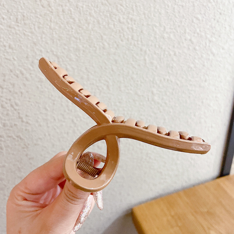 Meilad peludo clip de agarre para mujeres de alta sensibilidad más agujeros de agarre para el cabello clip de pesca clip de cabeza posterior