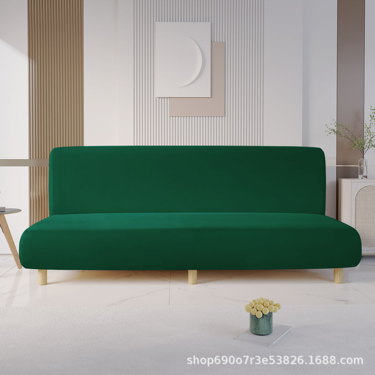 Factory direct all-inclusive universal sofa bed cover without armrest sofa cover simple modern non-slip four seasons universal cover