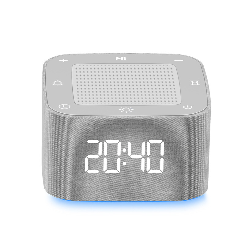 Shuyin Bluetooth スピーカー ホワイトノイズ 睡眠補助装置 ホワイトドライノイズ タイミング カラフルな呼吸ライト 睡眠アーティファクト スマート スピーカー|undefined