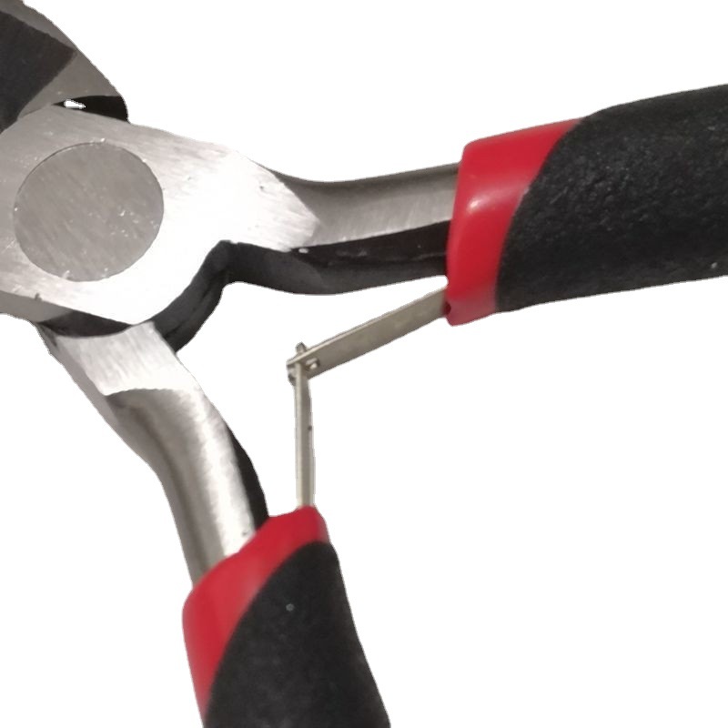 125mm doble primavera mini alicates DIY joyería Alicates de extensión del pelo