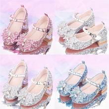 Girls Crystal Shoes Summer Performance Princess Ů����ͯ��Ь