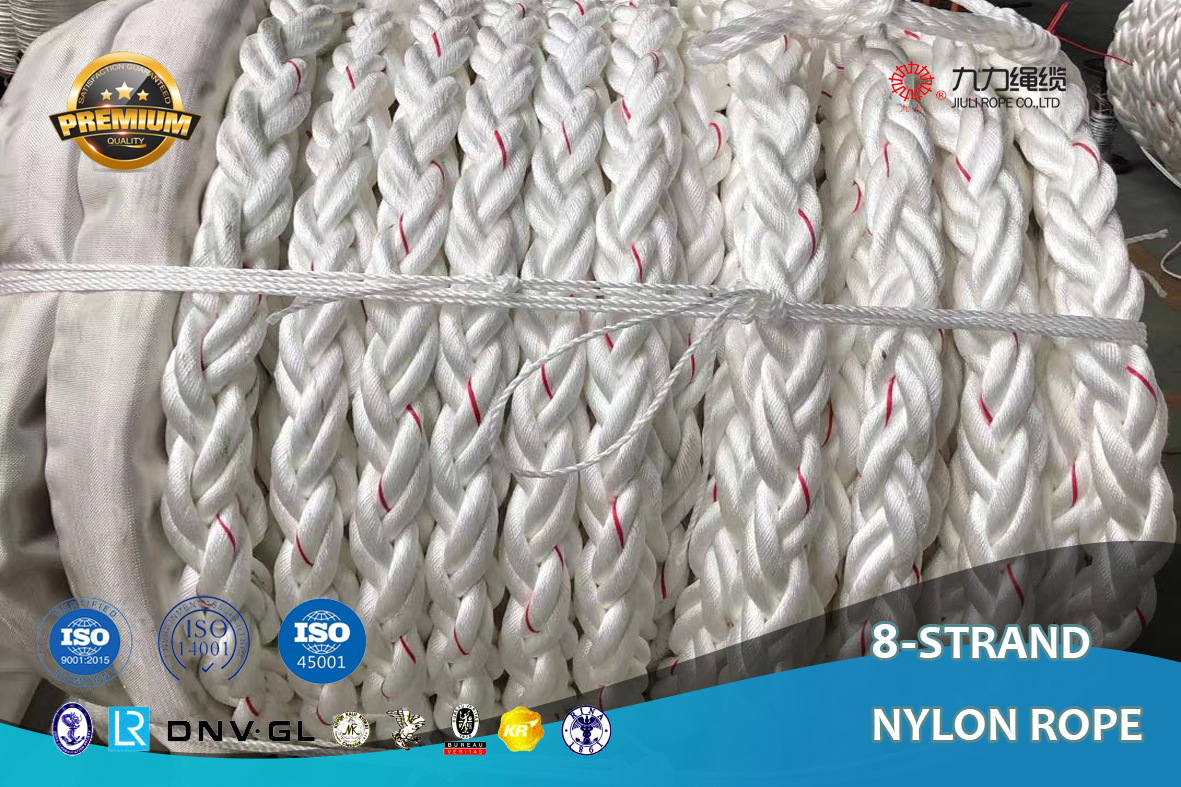 八股尼龙绳PA绳捆扎绳聚酰胺绳Nylon绳锦纶绳耐纶绳白色polyamide