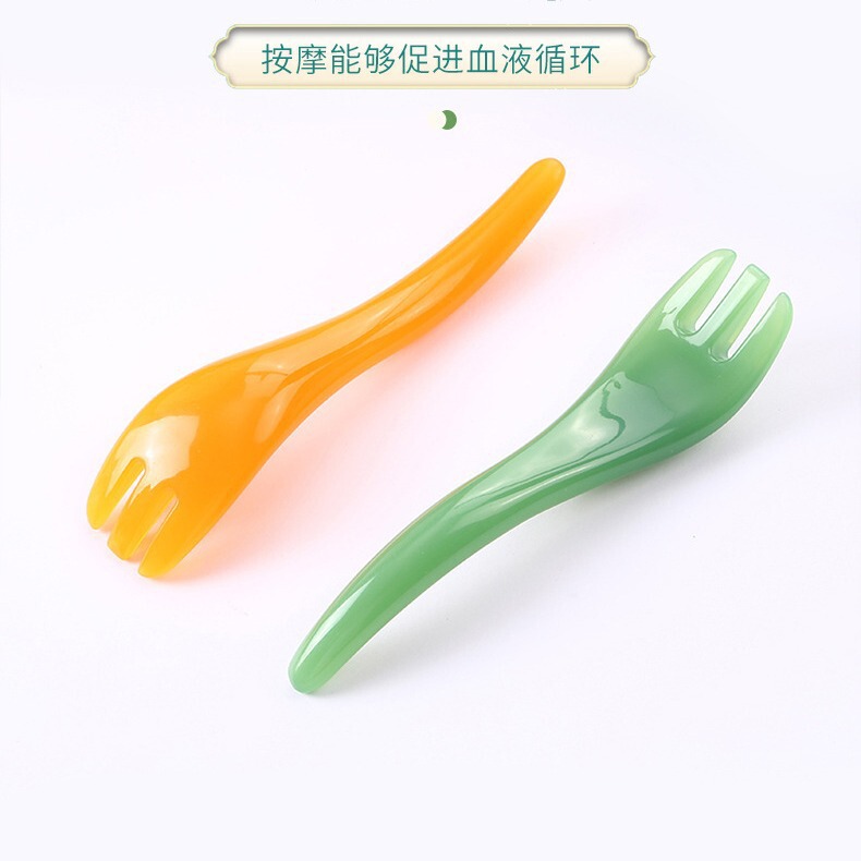 Carefully Selected Wholesale Household Three-Claw Head Massage Comb Natural Resin Beauty Salon Three-Pronged Head Therapy Acupoint Massage Comb Carefully Selected Wholesale Household Three-Claw Head Massage Comb Natural Resin Beauty Salon Three-Pronged Head Therapy Acupoint Massage Comb