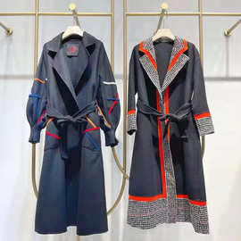 Z.11&S29欧洲站2021秋冬新款毛呢外套四季青货源朴画羊绒大衣货源