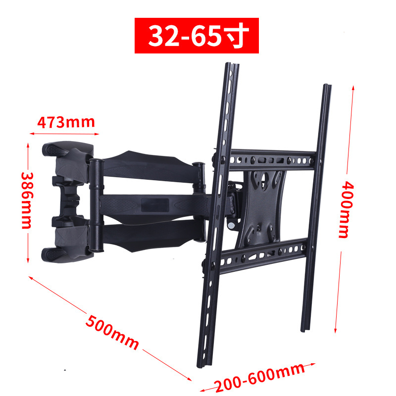Universal multifuncional de 32-55 pulgadas TV Pantalla de suspensión telescópica giratoria TV soporte X400 fábrica image 15