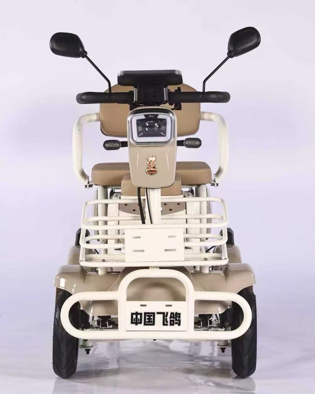 Small old age scooter four-wheeled car 48V battery car adult household pick-up children's car safety anti-fall