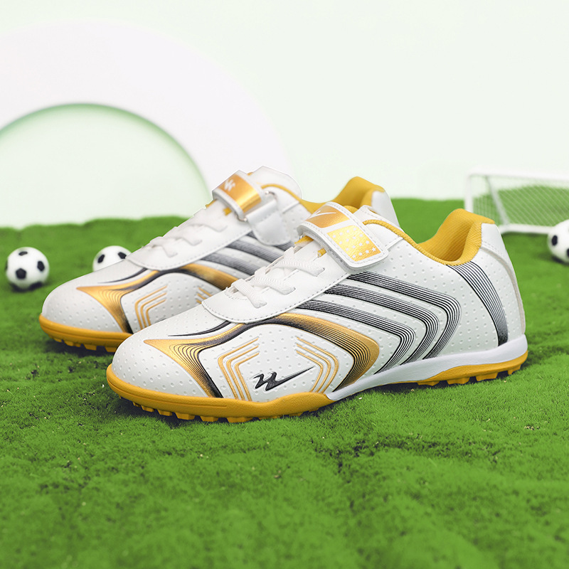 Double Star Football Shoes, Non-Slip, Wear-Resistant, Professional Sports Football Shoes, Training Shoes for Children, Comfortable, Low-Cut, Lightweight