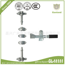 GL-11111 4分厢货车门锁 22MM拉杆锁具 厢式长杆把手钢制镀锌门锁
