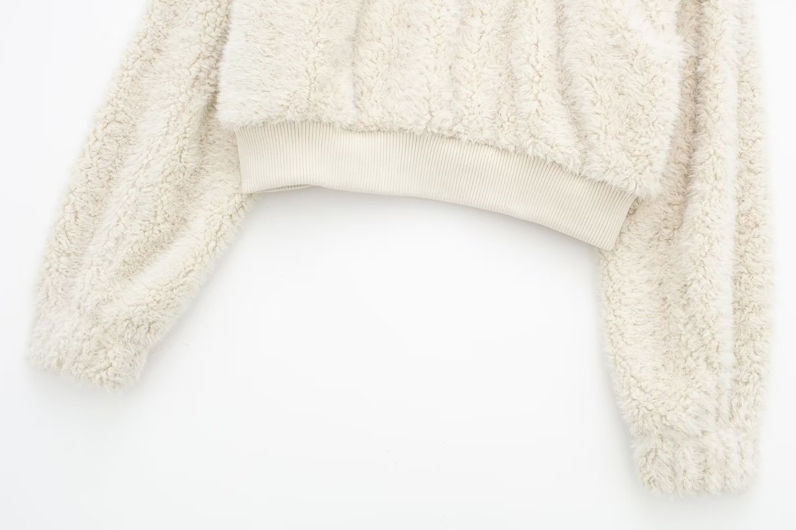 Women's clothing 2023 autumn new artificial fur effect short jacket_voghion.com