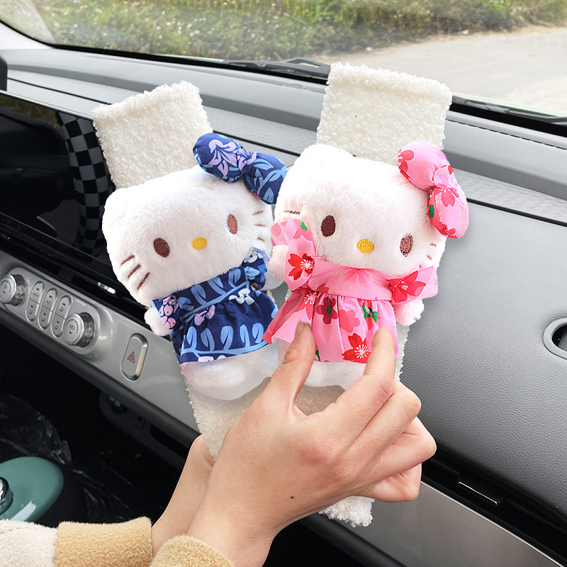 Funda Protectora para Cinturón de Coche de Felpa para Cinturón de Seguridad