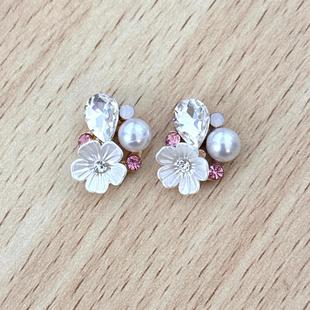 New Handmade DIY Jewelry Accessories Brooch Bow Corsage Accessories Flower Plate Diamond Buckle Hair Accessories DIY Alloy Accessories