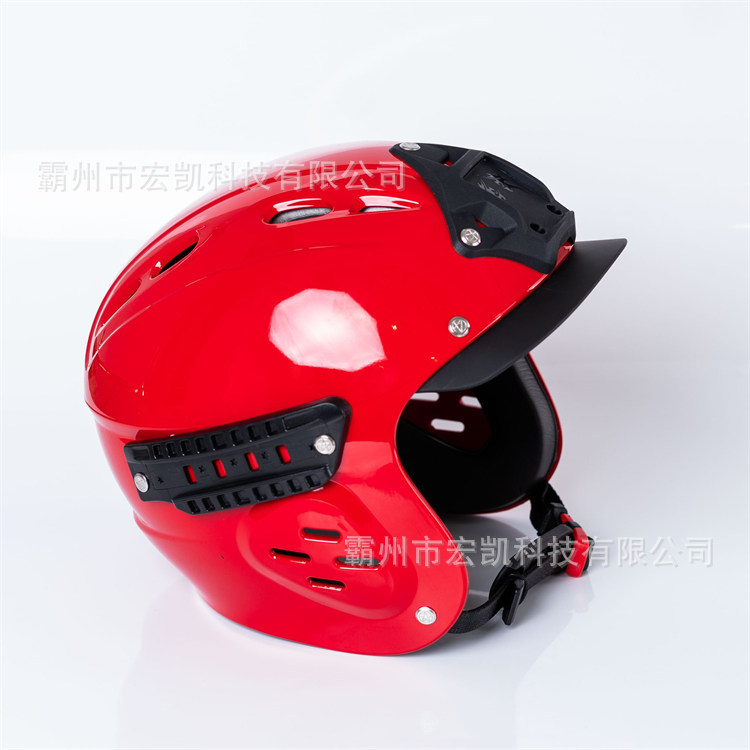 水域救援导轨头盔 水上运动登山户外带护耳调节