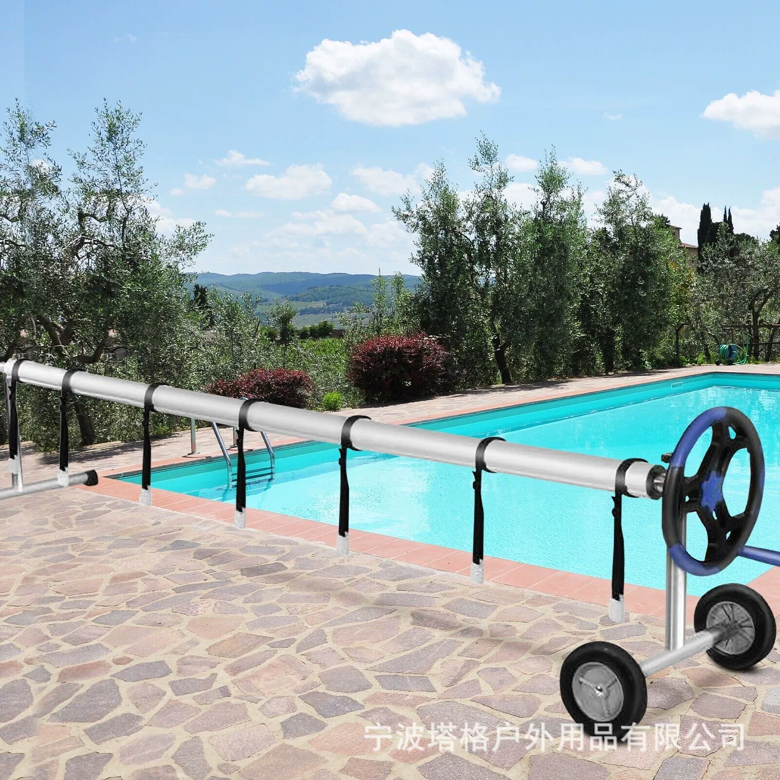 Заводская оптовая продажа оборудования для бассейнов, пузырчатая изоляционная пленка, рулонная пленка, зимнее покрытие для бассейнов, тканевый коллектор