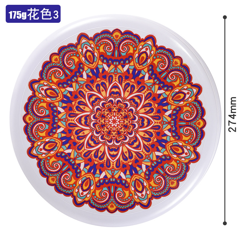 Aisenwer extremo Frisbee deporte mandala 175g profesional para adultos arena al aire libre competición de construcción de grupo plato volador