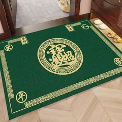 丝圈喜庆招财进宝地垫入户门垫进门防滑脚垫刮泥蹭土耐脏玄关地毯