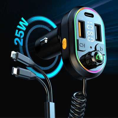multi-function car Bluetooth mp3 – Mobil şarj cihazları