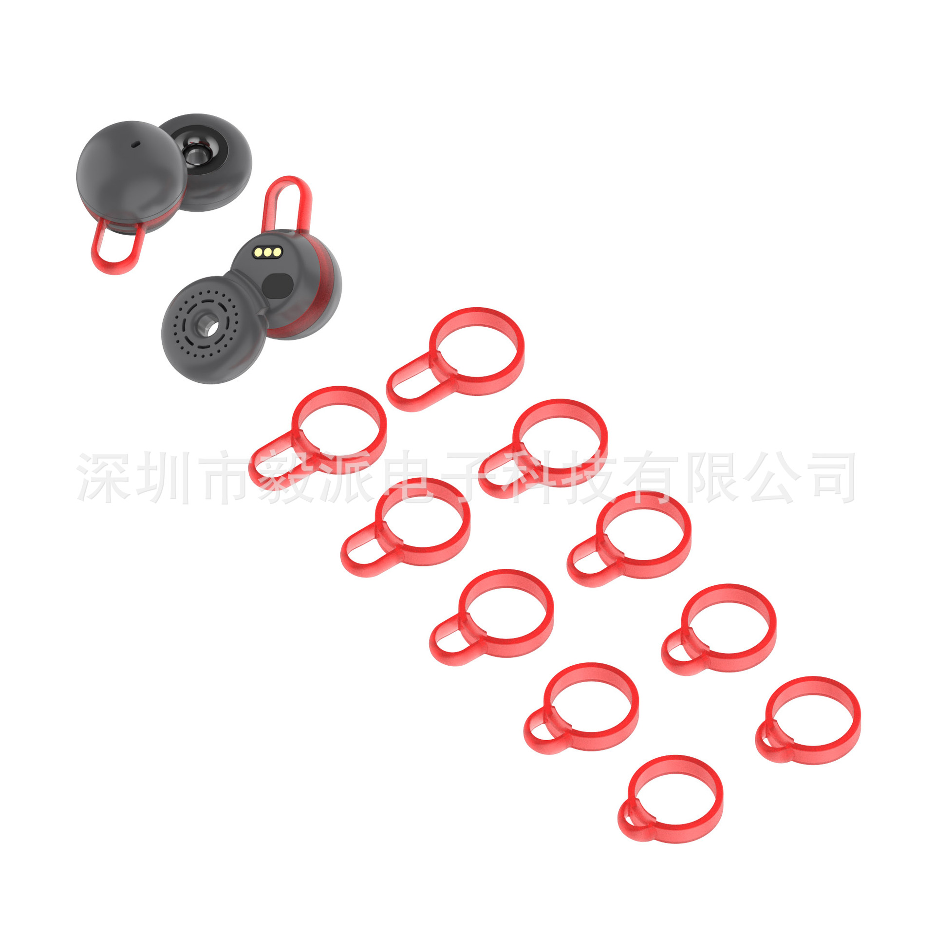 This is a protective case and anti-loss stand for SONY Sony-LinkBuds WF-L900 Bluetooth headphones undefined
