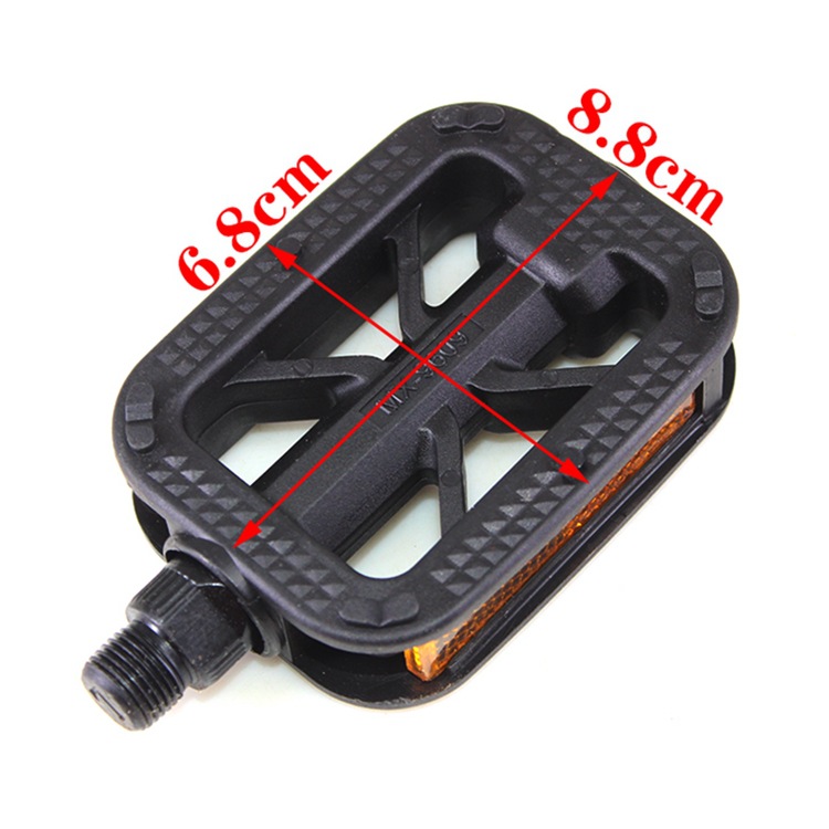 Bicycle mountain bike pedals, plastic pedals, exercise bikes, spinning bikes, ordinary electric bikes, plastic pedal accessories
