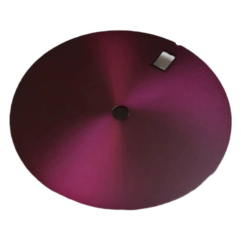 Модифицированный сплошной цвет без шкалы буквальный 28,5 мм, не светящийся металлический циферблат, подходящий для механизма NH35/36