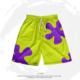 Hawaiian Paida star shorts men's Japanese cartoon full printed sports shorts summer thin design beach pants