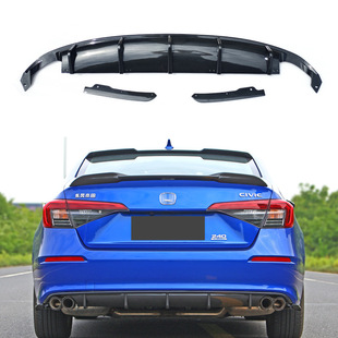 Suitable for 2022 11th generation Civic modified MC rear lip rear spoiler small surround decoration