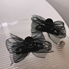 Butterfly hair clip bangs bangs edited artifact female side decoration to grab the clip folder, the head of the head butterfly knot female Bailu same model