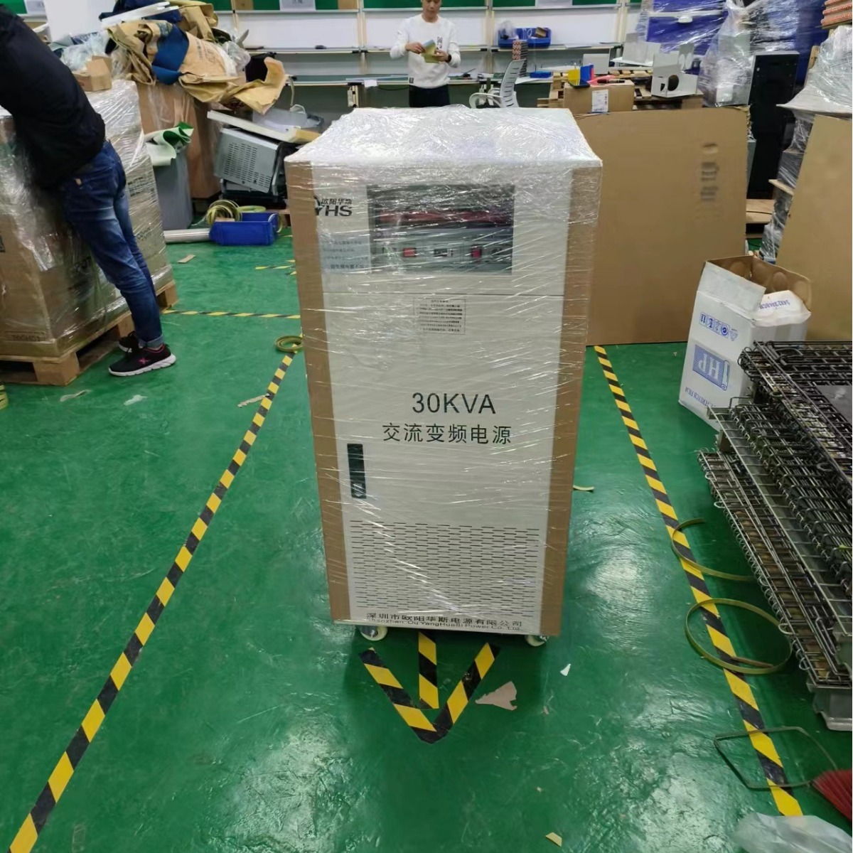 ŷ����˹30KVA��Ƶ��Դ�����������ǣ�����415V 50HZ�����60HZ