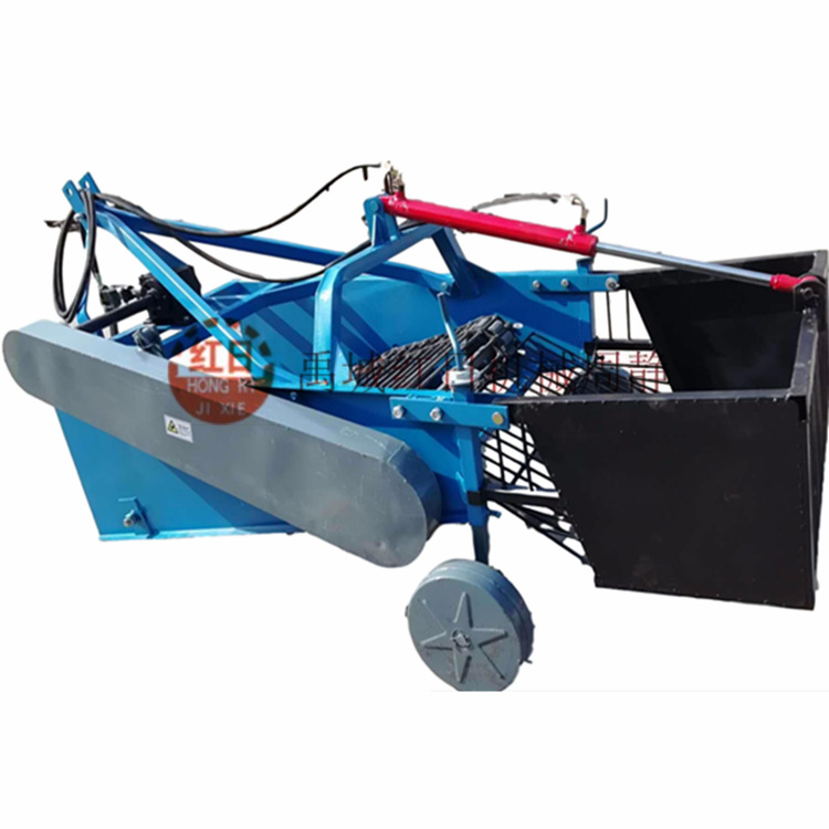 红日机械马铃薯收获机    出口土豆收获机工作视频    地瓜收获机