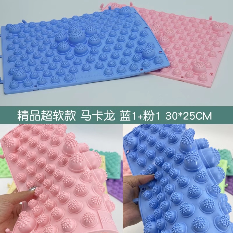 Dedo de silicona ultra suave equipo tactile para niños almohadilla de masaje infantil entrenamiento sensorial tactile juguete de placa de presión suave