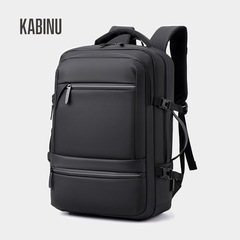 Kabinu 新しいクロスボーダー通勤バックパックメンズ大容量バックパックカジュアル防水ビジネスコンピュータバッグ中学生