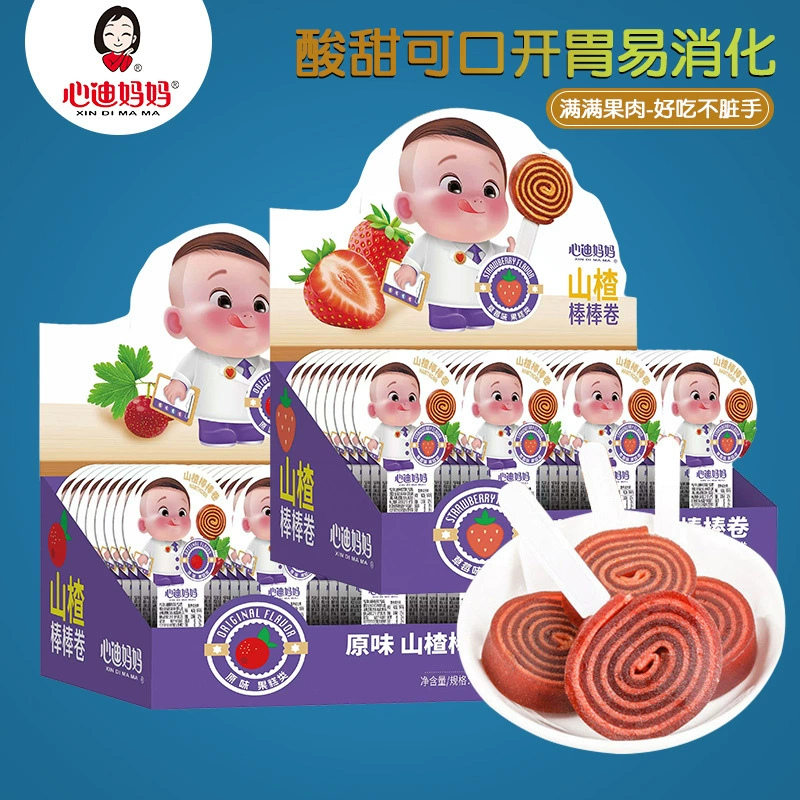 (Новинка 25 лет назад) Xindi Mama, ветошниковые палочки, 18 г/шт., закуска, ветошниковые рулеты, конфеты, полезный закусочный продукт
