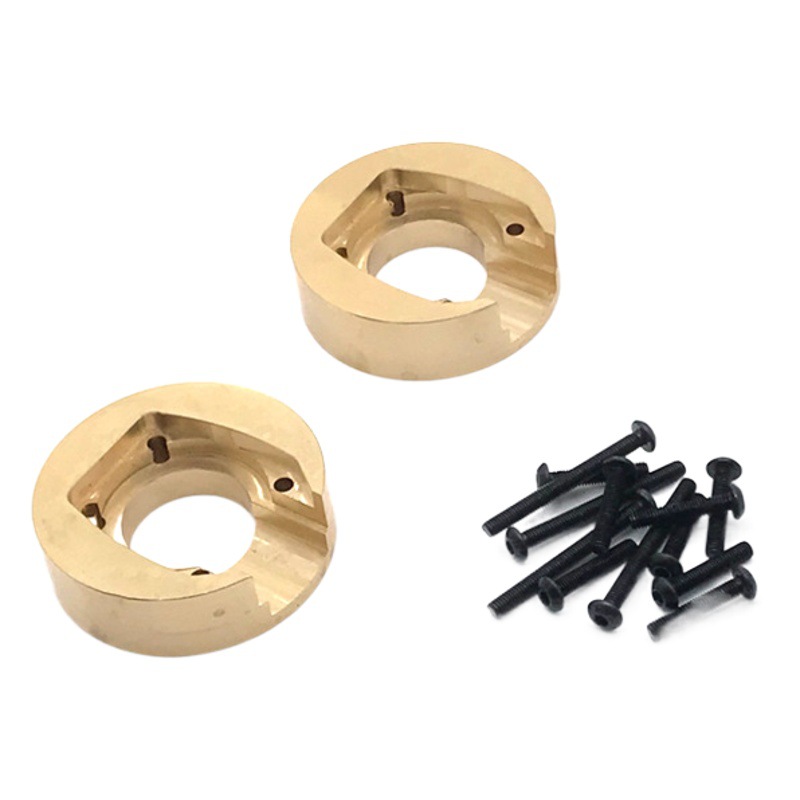 Control fácil 1/10 YK4102 4103 4082 coche de control remoto metal piezas actualización latón bloque peso