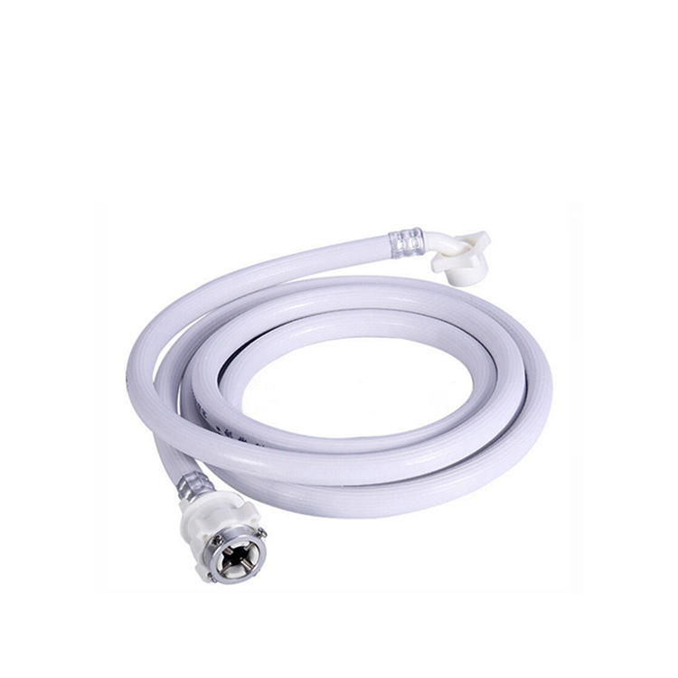 Air conditioning drain pipe extension, external machine, washing machine, water inlet pipe extension