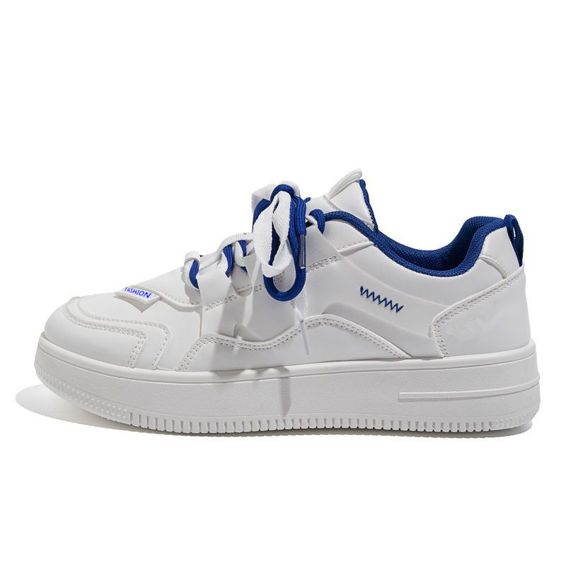 Zapatos blancos de dos colores de suela gruesa para mujeres 2024 zapatos casuales chicos para niños zapatos deportivos de primavera para mujeres primavera nueva