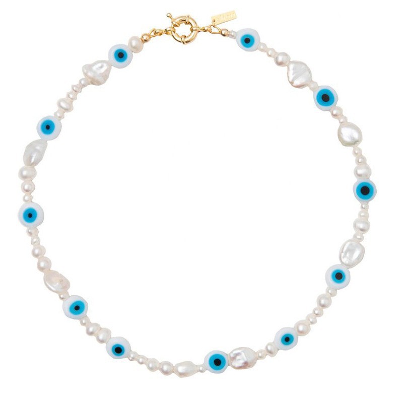 32g Weight Bracelets, Necklace Classification 2 PCS/Package Quantity Holiday, Daily Occasion Beaded, Freshwater Pearl, Titanium Steel Material Geometric Pattern Women's Gender Casual, Simple Style Style 2 PCS/Package Beaded Freshwater Pearl Titanium Steel Freshwater Pearl Jewelry Sets 58