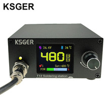 KSGER��̨T12 V2.3����STC�ֻ�ά���¶ȿ�����TFT-LCD���Ͻ�DIY