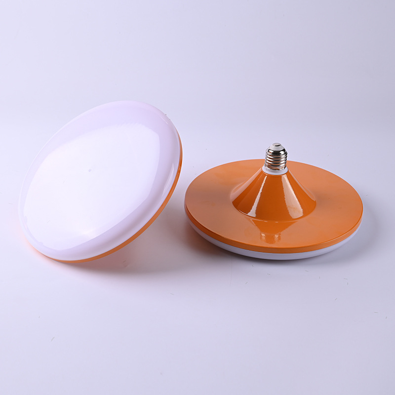 LED lámpara de disco volador super brillante e27 tornillo lámpara doméstica de ahorro de energía iluminación taller de alta potencia lámpara de disco volador de luz blanca