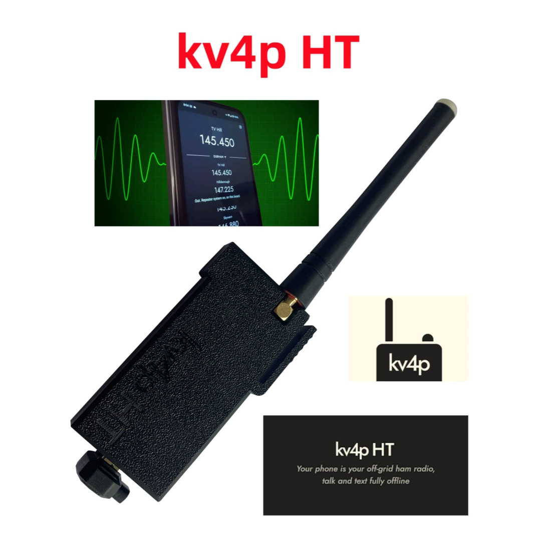 Kv4p HT радиостанция Android телефон в трансивер (хам-радио)