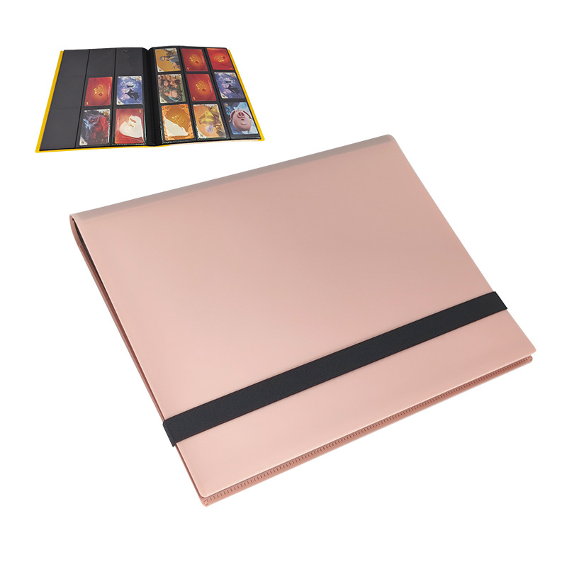 Libro de cartas de gran capacidad de nueve cuadrículas Libro de colección de cartas Ultraman Game King PTCG Star Card Book 360 Card Spot