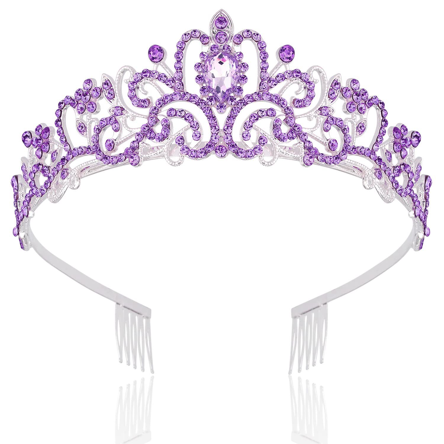 Cross-border caliente-Venta de cumpleaños correa de hombro fiesta corona tocado cumpleaños reina/niña traje corona conjunto