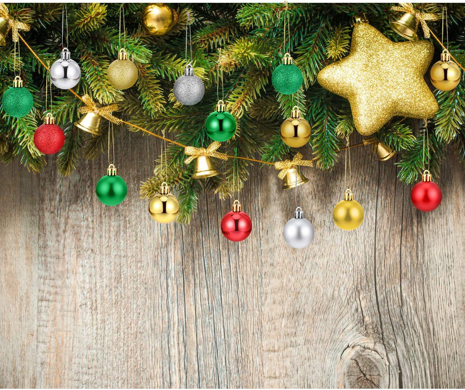 Amazon E-commerce ofrece bolas de plástico cm fiesta hotel árbol de Navidad atmósfera decoración de bolas de Navidad