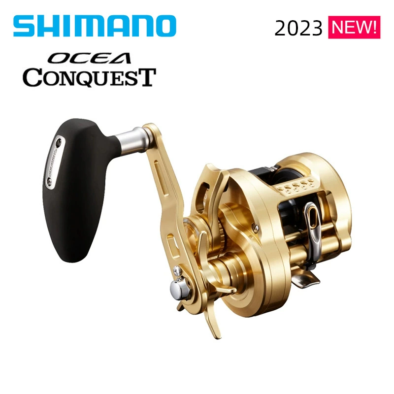 Рыболовная катушка Shimano 23 новая Ocea Conquest Little Golden Wheel японского производства, медленная шейкерная модель, железная плита, медленное шейковое вращение, Little Taurus