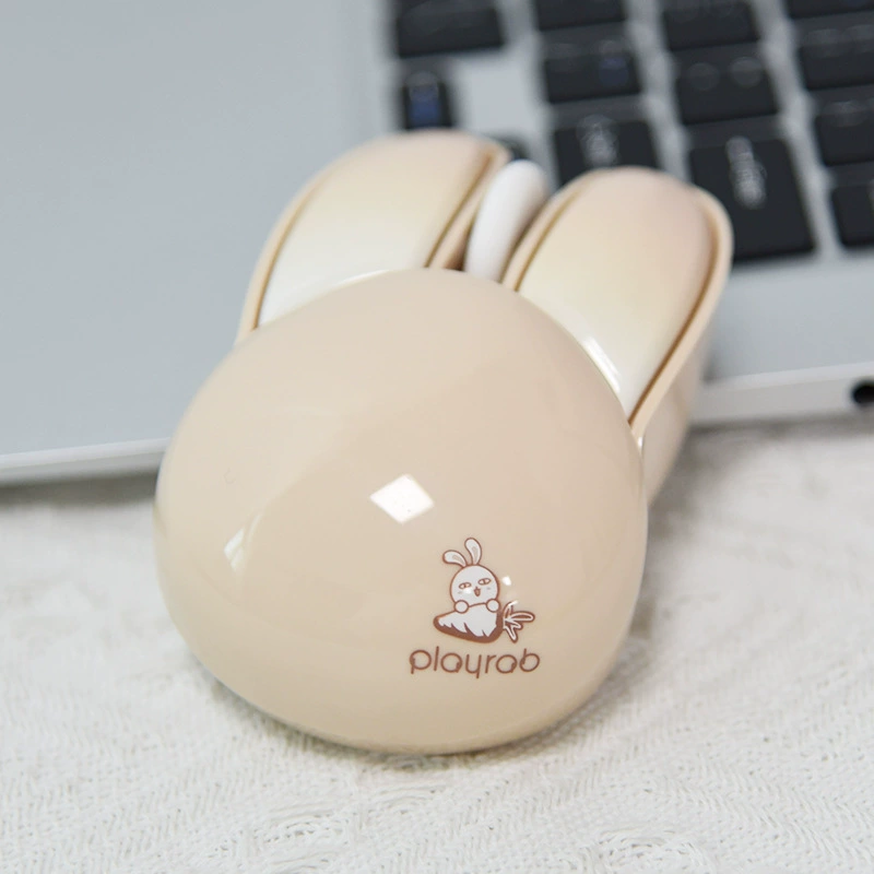 Wireless mouse, mute cute rabbit, handheld laptop, 4G